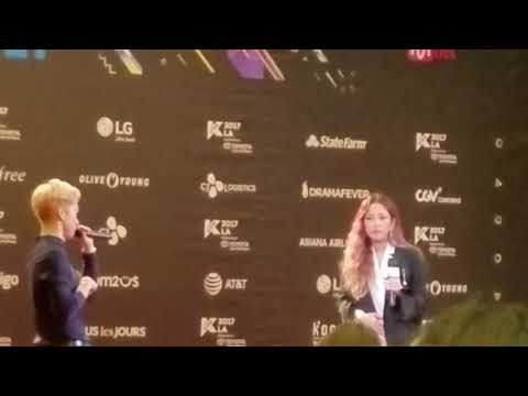 170820 HEIZE red carpet Kcon LA 2017