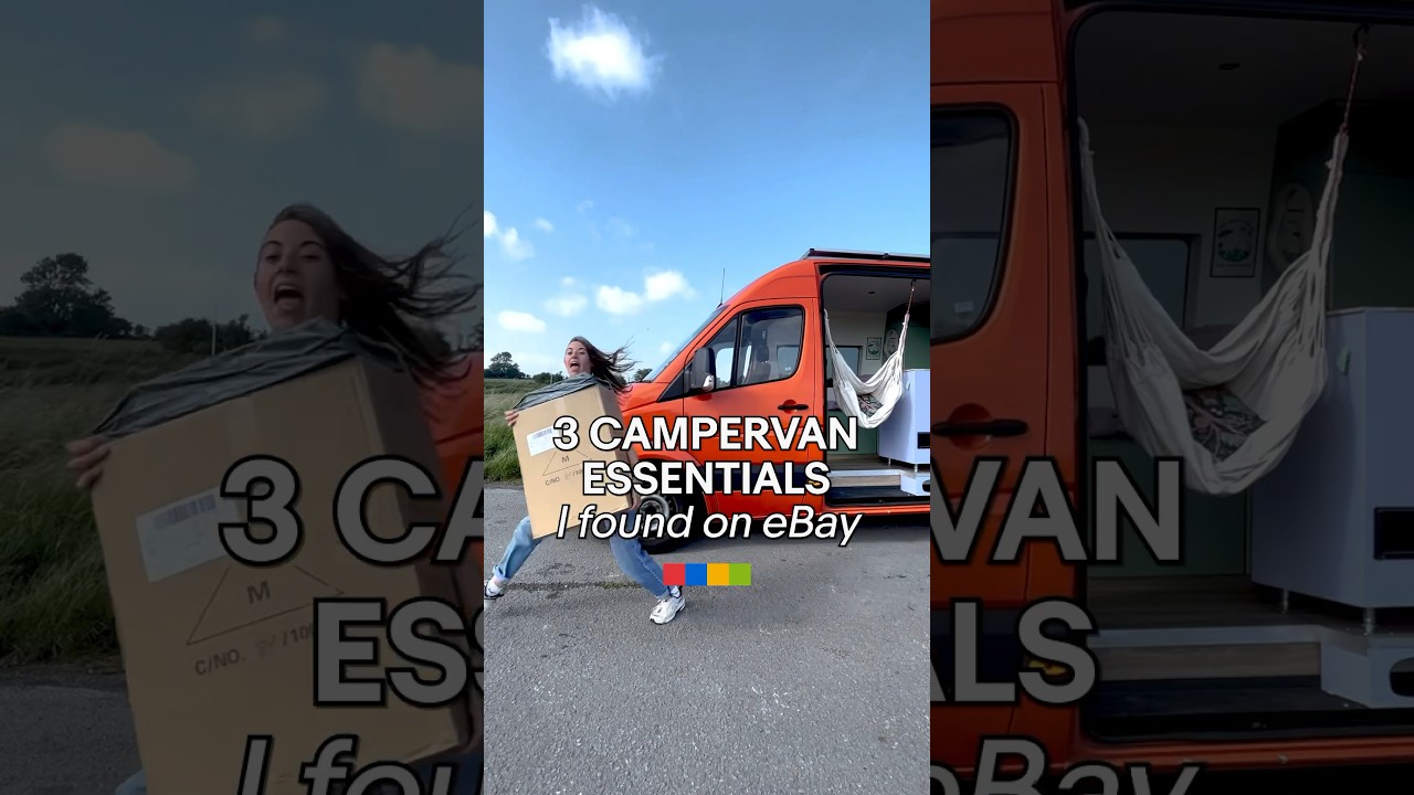 Van life essentials with Simone 🚎 #eBayUKAutoParts