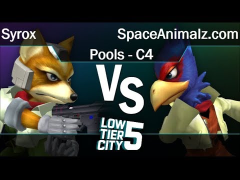 LTC 5 - Balance | Syrox (Fox) vs TLK | SpaceAnimalz.com (Falco) Pools - C4 - Melee