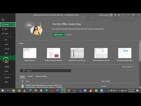 Identify numbers that sum up to a target value (Solver)