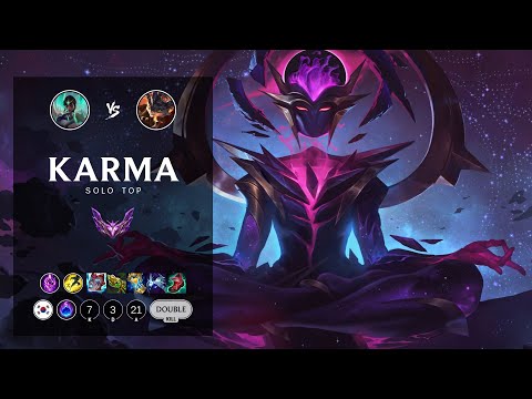 Karma Top vs Rumble - KR Master Patch 12.6