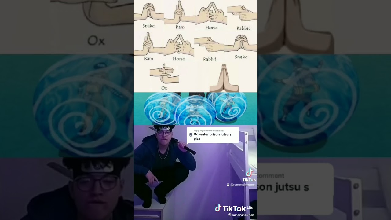 The water prison Jutsu