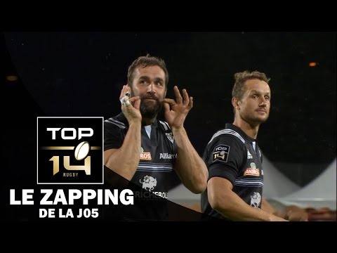 TOP 14 – Le Zapping de la J5– Saison 2016-2017