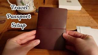 Customizing My Traveler's Company Notebook: Love and Trip Passport