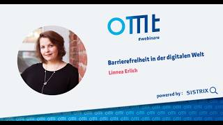 Barrierefreiheit in der digitalen Welt (Linnea Erlich)
