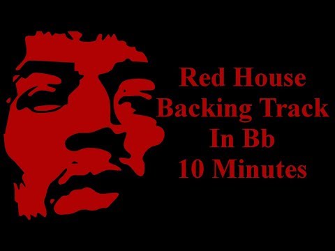 Red House Jam Track In Bb -12 bar Blues Jam Track In Bb