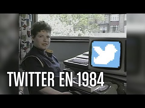 Conectándose a twitter en 1984 (DOBLAJE)
