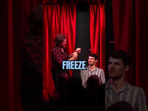 It just gets better and better 😂 the FREEZE TAG game #improv #comedy #game #funny