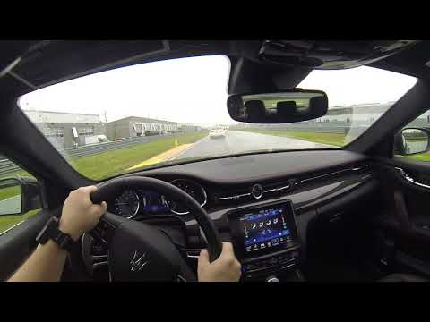 2018 Maserati Quattroporte GTS Gran Sport Road Course Testing