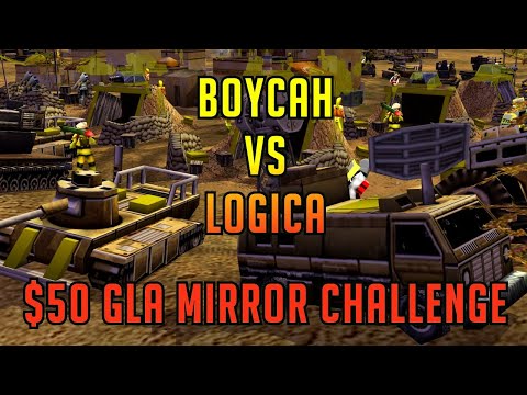 Generals Zero Hour - Boycah vs Logica - $50 GLA Mirror Super Battle