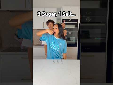 3 Sugar, 1 Salt... WHO DO YOU THINK HAD THE SALT! 😩😳 #prank #shorts