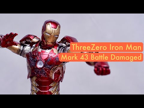 Threezero Iron Man Mark 43 Battle Damaged Version Limited Edition