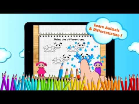 Kids Coloring Games - EduPaint Video