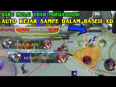 BARU MULAI, KARIE MUSUH UDAH NGEGAS!!! AUTO LOCK SAMPE DALAM BASE!!! XD - BADGAMER ALUCARD