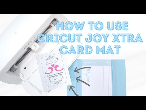 Cricut Joy Xtra Card | How to Draw & Cut with Cricut Joy Xtra