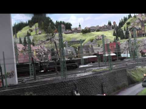 DB class 10 Pacific steamengine, Miniatur Wunderland, Hamburg 14-1-14