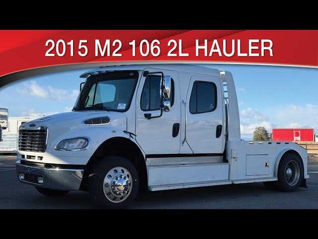 Preview image of Freightliner M2 106 2L Medium Duty Hauler youtube video