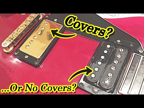Humbucker Covers Revisited: How Much Difference Do They Make To Tone? (Crazyparts Area59's)