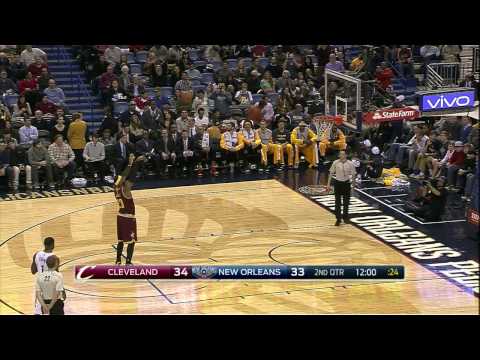 LeBron James Highlights Cavaliers vs. Pelicans 12.12.2014 - 41 Points, 5 Assists
