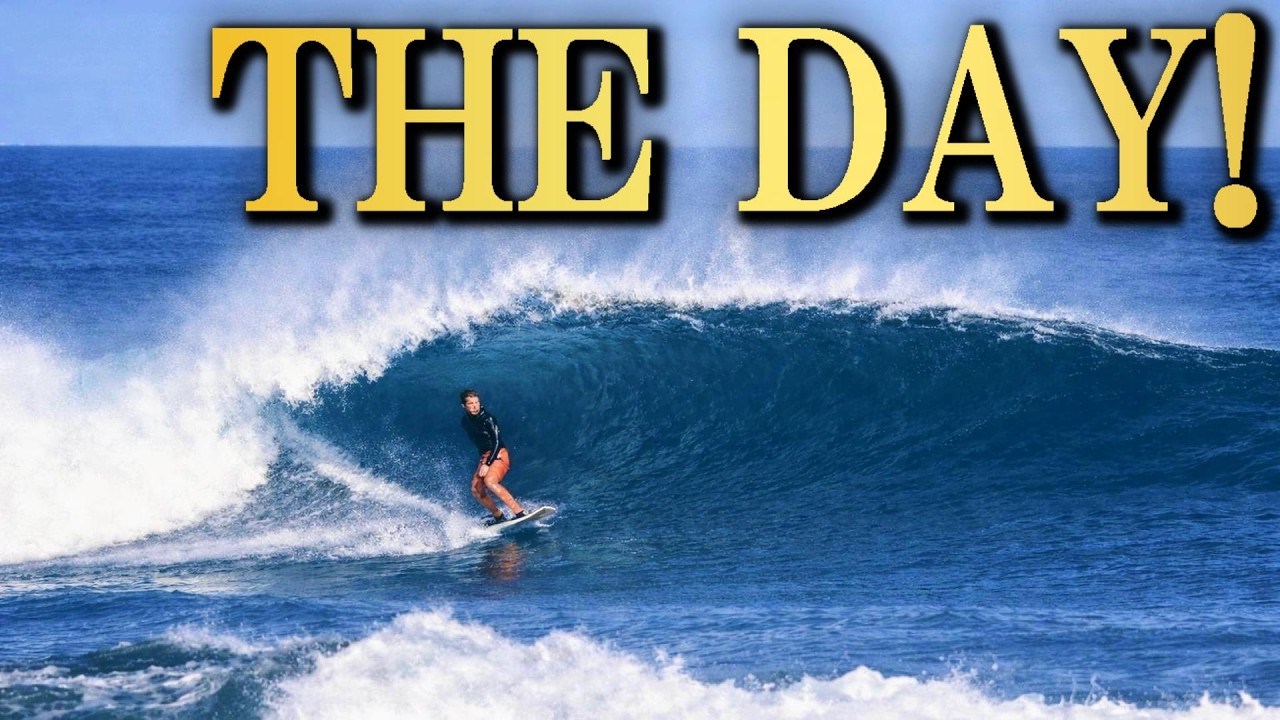 【バリより良くね？】この春1番の波！自宅の近所が大変なことに【サーフィン夫婦】