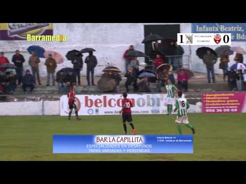 Resumen Atco. Sanluqueño 1 - 0 CD Cabecense