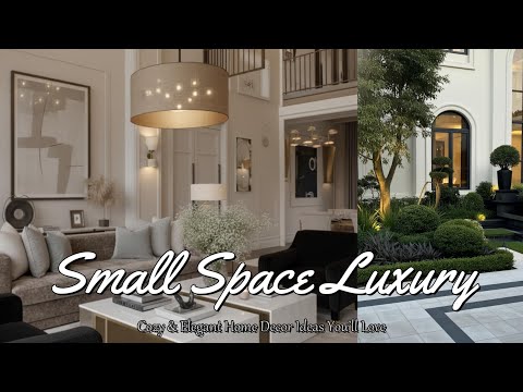 Small Space Luxury Makeover: Cozy & Elegant Home Decor Ideas You’ll Love