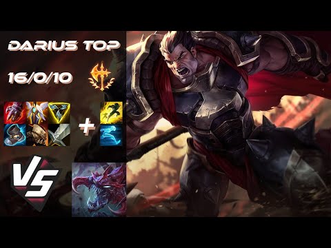 TOP Darius vs Cho'Gath - EU Master Patch 14.19
