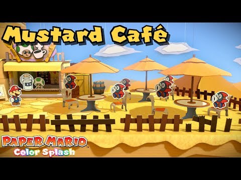 Paper Mario: Color Splash 100% Repainted - Stage 22 - Mustard Café