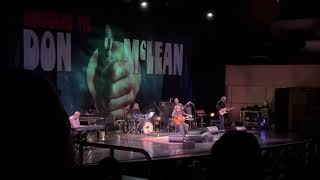 Don McLean - winter wood live at Glasgow royal concert hall 29/08/22