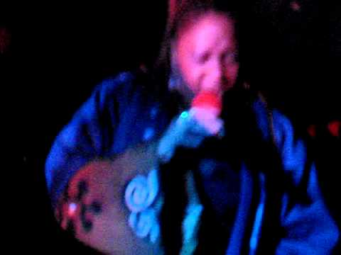 Dj Bradd, Inaya Day and Chris Bovet on stage...