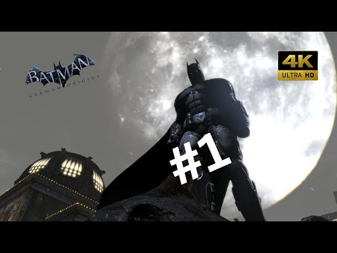 Batman Arkham Origins gameplay walkthrough part 1 Full game | RTX 4090 4K 60 FPS #batman