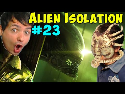 ALIEN ISOLATION - Blind Horror Playthrough Pt 23 - Death & Re-Do!