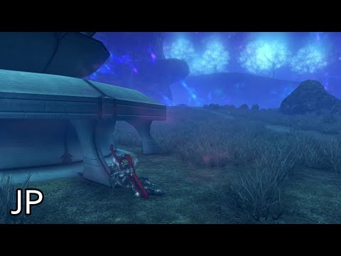 Xenoblade Chronicles Definitive Edition Cutscene 045 – Night at the Glowing Obelisk – JAPANESE