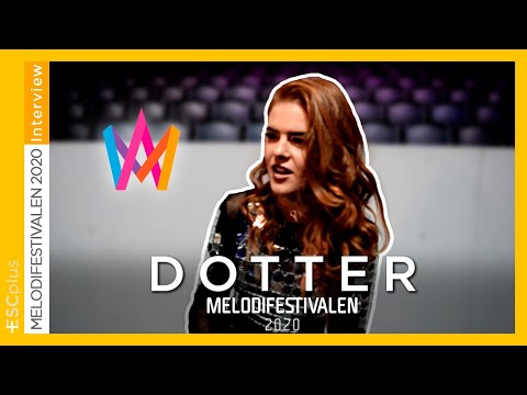 Interview with Dotter (Melodifestivalen 2020 Final) | Eurovision 2020 Sweden