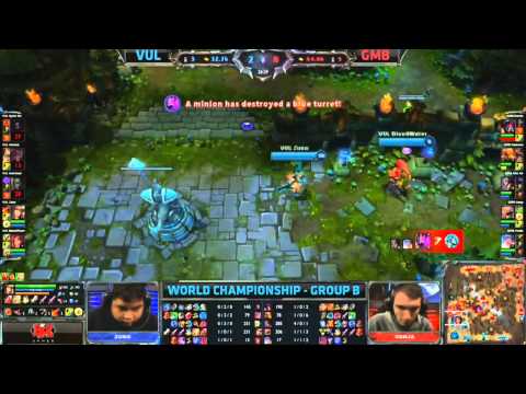 Worlds 2013 Group Stage D2- GMB vs VUL