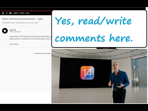 Chat&Comment OVERE HERE _ WWDC 2020 Special Event Keynote — Apple