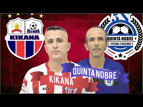 Kikana x Quinta Nobre - Final Copa Veterano Arena Vila Galvão (40+)