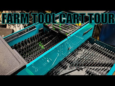 Snap-On KRSC430 Tool Cart Tour!! 