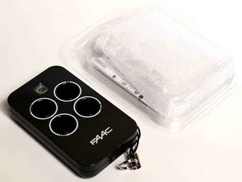 Пульт FAAC XT4 433 RC (оригинал) 4-х канальный - фото 1 - id-p1013193259