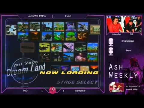 Melee Bracket ASH@WIT 4/24/15 - DBD (Sheik) vs Guhnasher (Falcon)