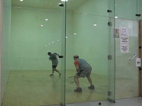 Only Court in Iraq - Racquetball - Angel vs Mike 26
