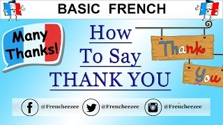 7 WAYS TO SAY THANK YOU IN FRENCH