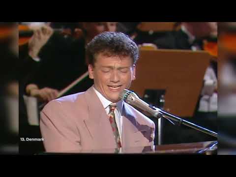 ESC 1991—DINAMARCA. LIGE DER HVOR HJERTET SLÅR