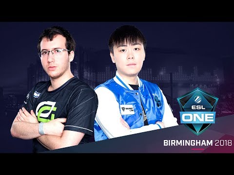 Dota 2 - OpTic vs. Newbee - Group C Opening Match - ESL One Birmingham 2018 Day 1
