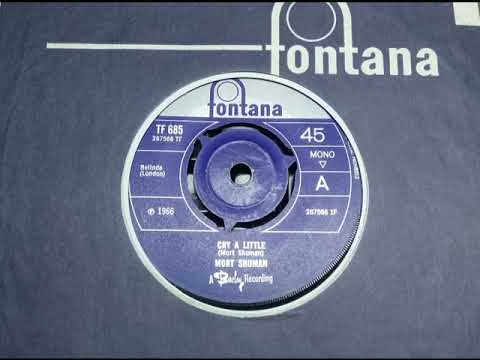Folk Beat - MORT SHUMAN - Cry A Little - FONTANA TF 685 UK 1966 Protest Dancer