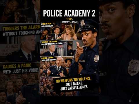 🚨 His Mouth Is the Most Powerful Police Weapon丨Police Academy 2 #shorts #movie #comedy