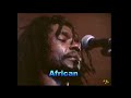 Peter Tosh - African ( Live Jamaica 1978 )