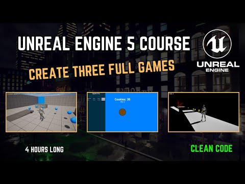 Unreal Engine 5 Full Course for free 👾 (2024)