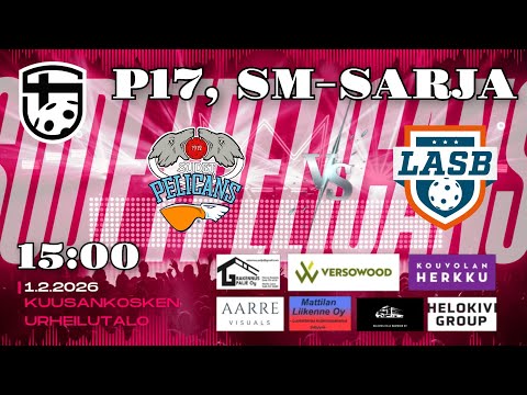P17, SM-SARJA, SUDET/PELICANS vs. LASB, 15:00