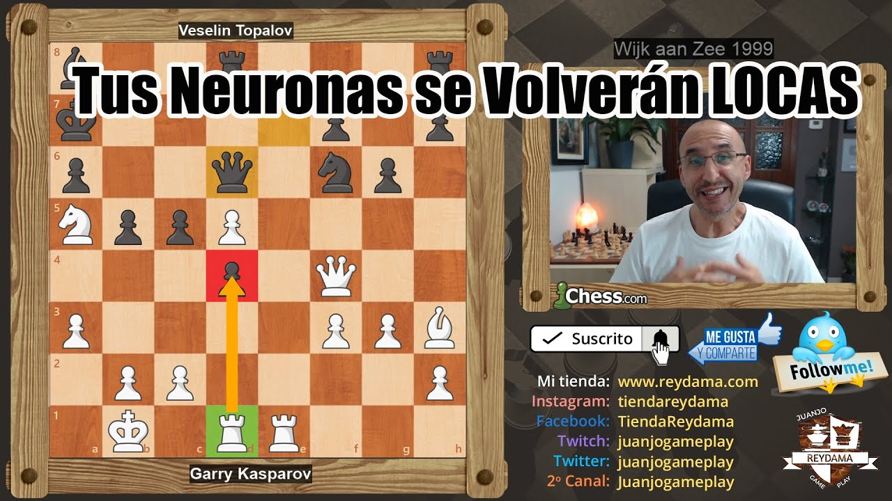 GARRY KASPAROV SU PARTIDA INMORTAL